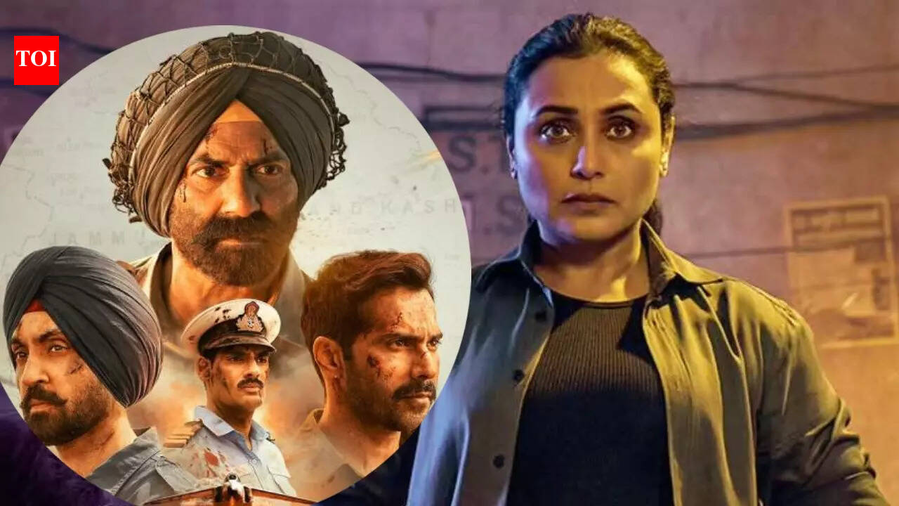 Border 2 Full Movie Collection: ‘Border 2’ day 8 Vs ‘Mardaani 3’ day 1 (LIVE): The Sunny Deol, Varun Dhawan film dips, faces competition from the Rani Mukerji starrer |